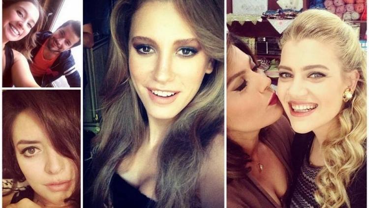 Ünlülerin selfie pozları