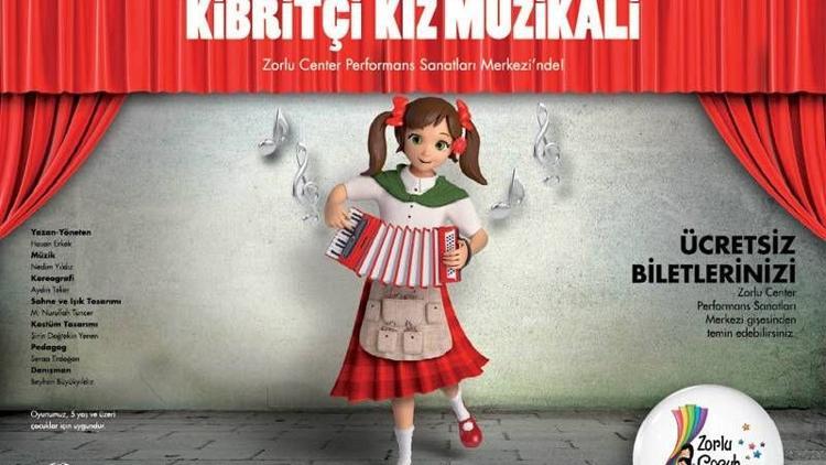 “Kibritçi Kız Müzikali” eğlenceye davet ediyor
