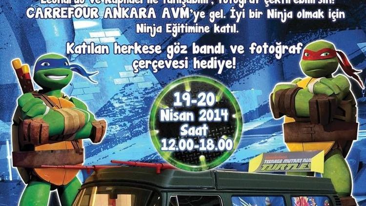 Çocuklar ‘Ninja’ olmanın keyfini çıkaracaklar