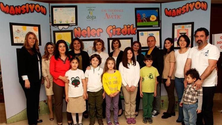 Çocuklar güneşi çizdi!