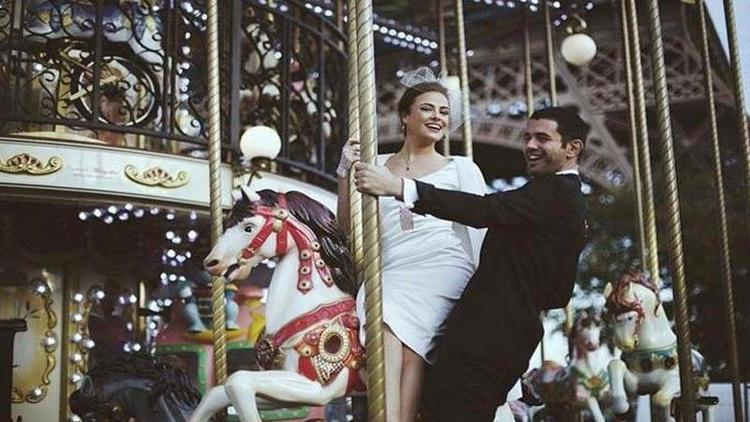 Kerem Cem ve Seda Güven Paris'te evlendi!