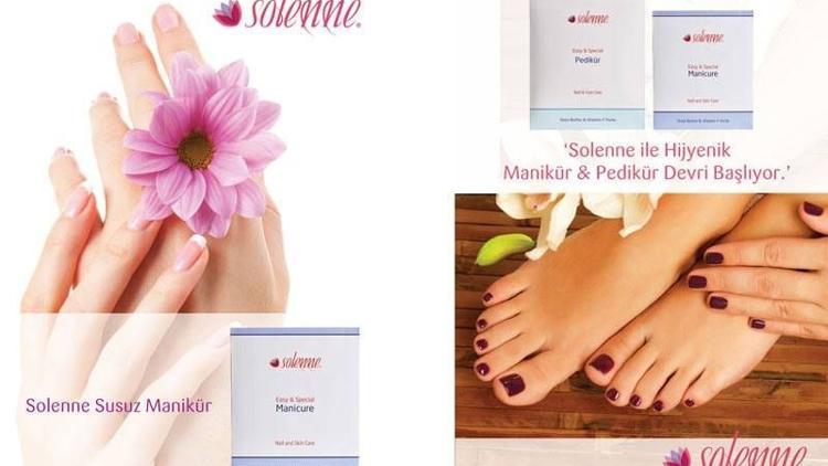 Solenne ile hijyenik manikür & pedikür devri başlıyor