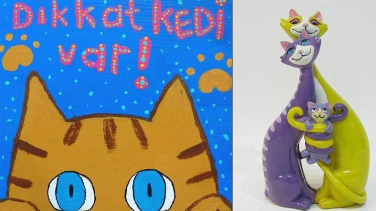 'Kedili şeyler' dükkanına bakmadan geçmeyin