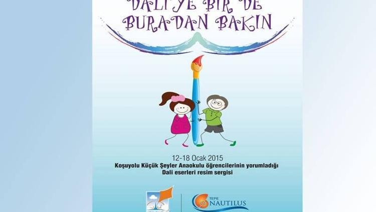 Çocukların yorumuyla “Dali’ye Bir de Buradan Bakın”