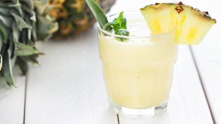 Ananas suyu kilo verdiriyor!