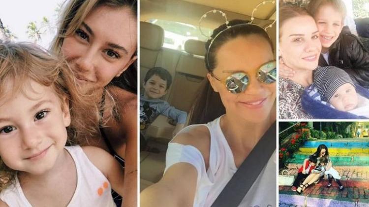Ünlü anneler ve çocukları Instagram'da!