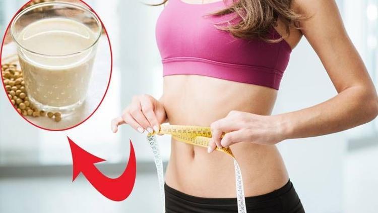 Soya sütü, karın bölgesindeki yağları eritiyor