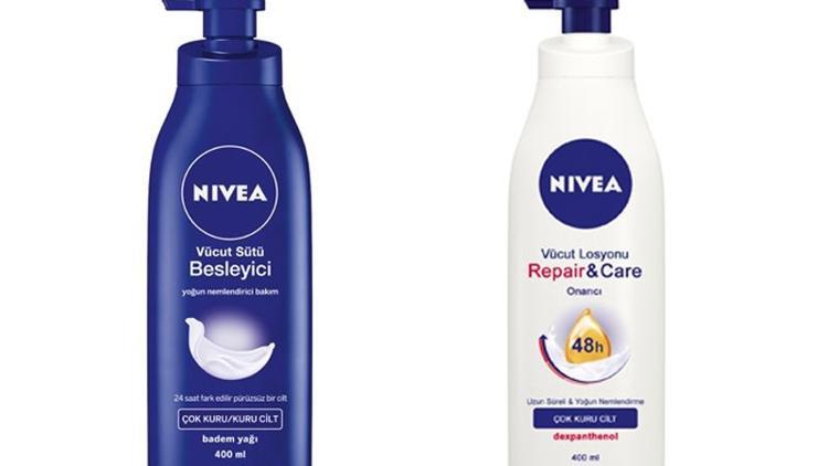 Nivea’nın vücut bakım ailesi yeni pratik ambalajında
