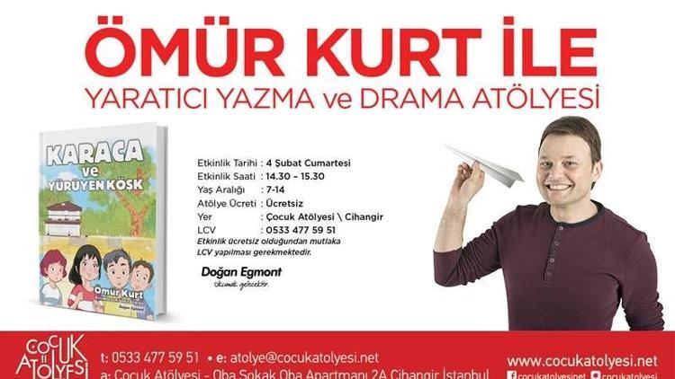 Ömür Kurt ile Yaratıcı Yazma ve Drama Atölyesi
