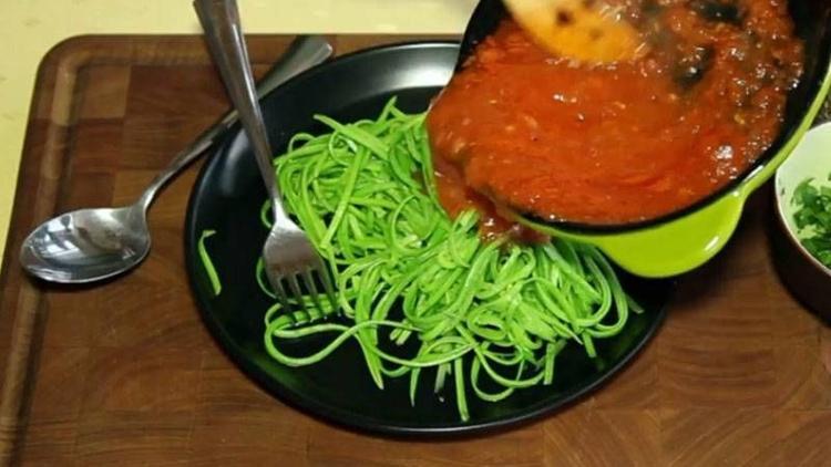 Hiç diyet spagetti yediniz mi?