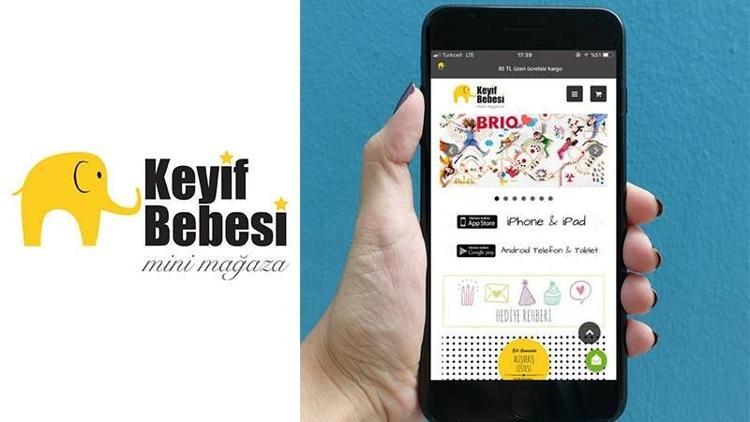 Keyif Bebesi Mobil Uygulamasıyla IOS ve Android'lerde