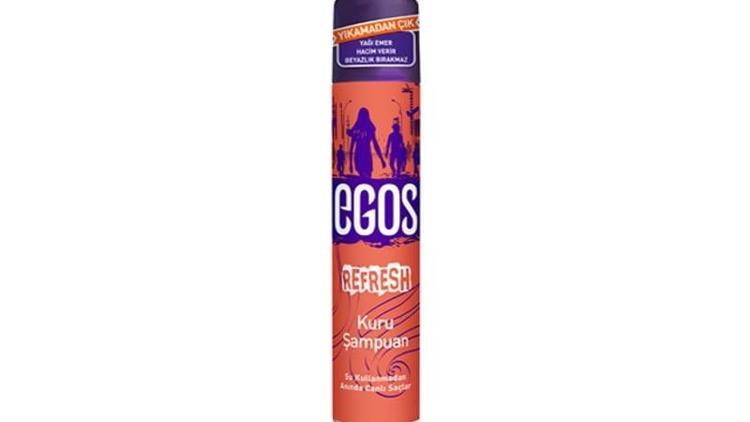 Egos Refresh kuru şampuan ile anında hacimli saçlar