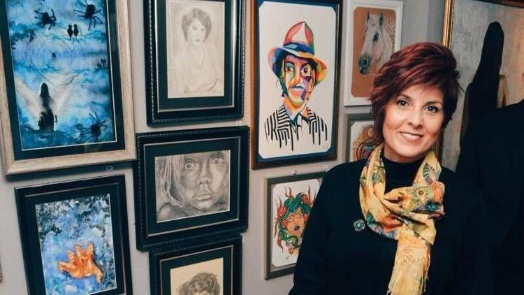 Sanatseverlerden “Vernissage”e büyük ilgi