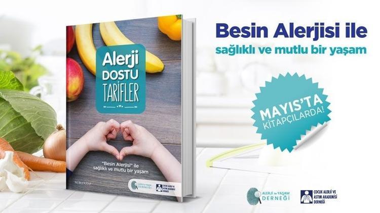 Yüzü aşkın tarif “Alerji Dostu Tarifler” kitabında