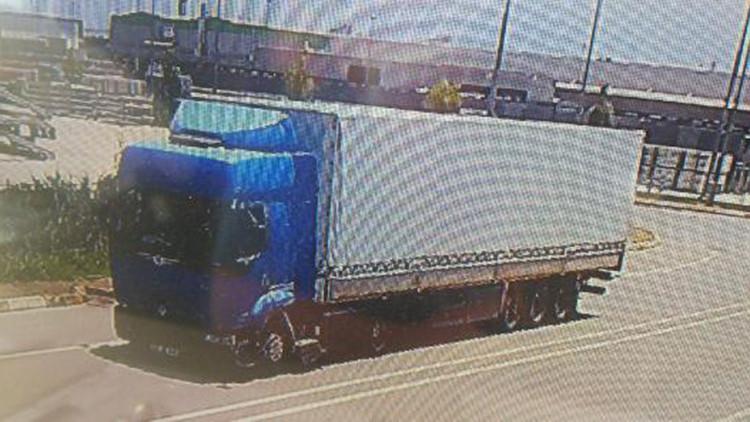 Dorsesinde 530 bin liralık ürün bulunan TIR’ı çalan hırsız yakalandı