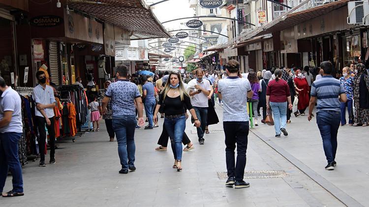 Gaziantep'te sosyal mesafeye uyulmuyor