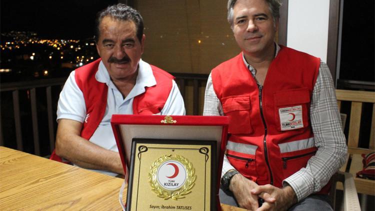 İbrahim Tatlıses’ten çocukluğunda yemeğini yediği Kızılay’a kurban bağışı