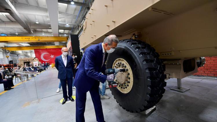 Pars 6x6 Mayına Karşı Korumalı Araç'ın ilk montajı yapıldı