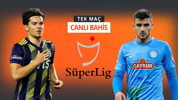 Rizespor'a ligde kalmak için Kadıköy'de 1 puan yetecek! Bu maça iddaa oynayanların %39'u...