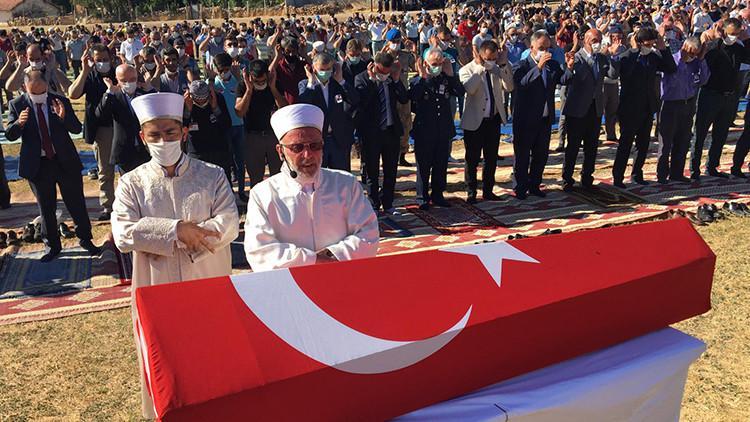Şehit Uzman Çavuş Konukcu, son yolculuğuna uğurlandı