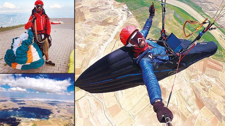 Çorum’dan Konya’ya uçtu