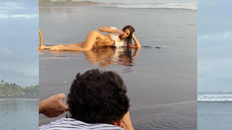 McCaffrey'ın eşi Olivia Culpo kamera arkasını paylaştı!