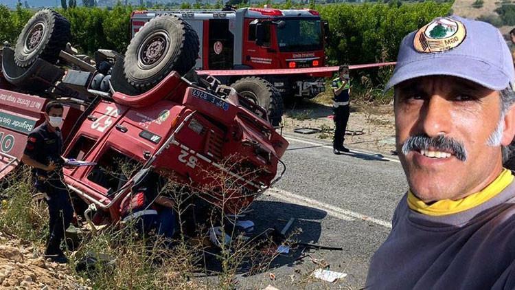 Yangını söndürmeye gidiyordu! Orman memurundan acı haber