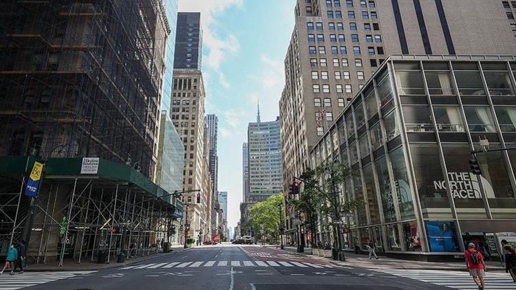 New York'ta ofislerde çalışma oranı yüzde 10'un altında kaldı