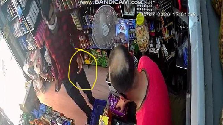 Kapkaç şüphelisi elindeki yara bandından yakalandı