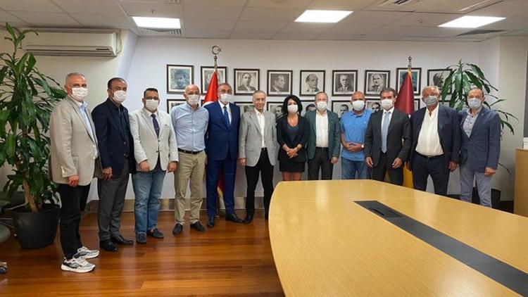 Galatasaray'da bayramlaşma töreni