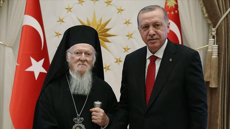 Bartholomeos'dan Cumhurbaşkanı Erdoğan'a Sümela Manastırı teşekkürü