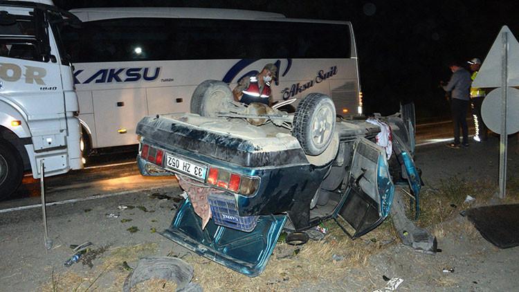 Kafa kafaya çarpıştılar! 5 yaralı