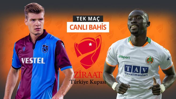Türkiye Kupası sahibini arıyor! Trabzonspor'un Alanyaspor karşısında iddaa oranı...