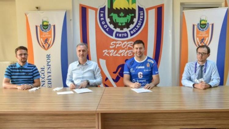 İnegöl Belediyespor, Nikola Gjorgiev'i transfer etti