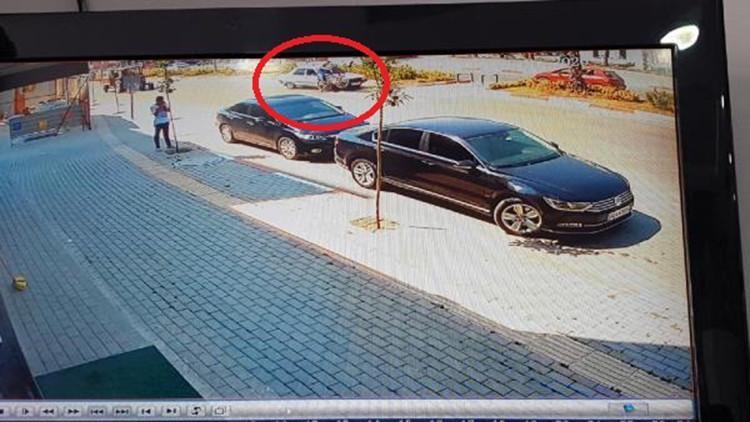 Osmaniye'de 2 kişinin yaralandığı kaza güvenlik kamerasında