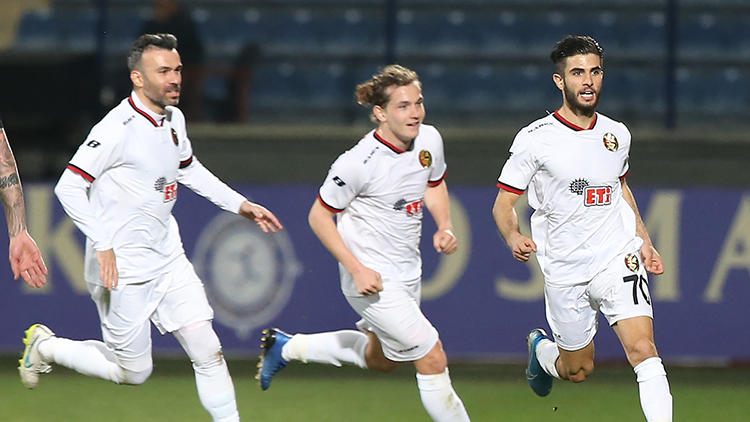 Eskişehirspor'da küme düşmenin kaldırılması sevinci