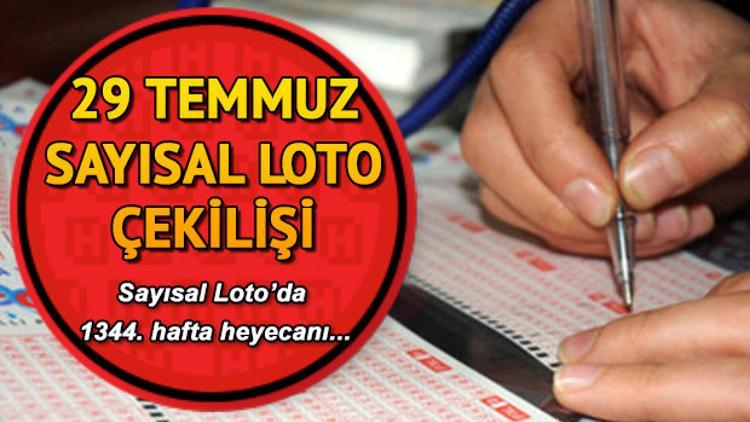 29 Temmuz 2020 Sayısal Loto çekiliş sonuçları: 1. devir gerçekleşti- MPİ 1344. hafta Sayısal Loto sonuç sorgulama