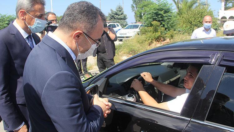 İçişleri Bakan Yardımcısı Çataklı Kastamonu'da trafik denetimine katıldı