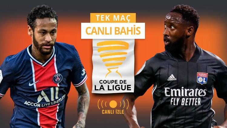 Fransa Lig Kupası sahibini arıyor! TEK MAÇ'ta PSG'ye Lyon karşısında verilen iddaa oranı...