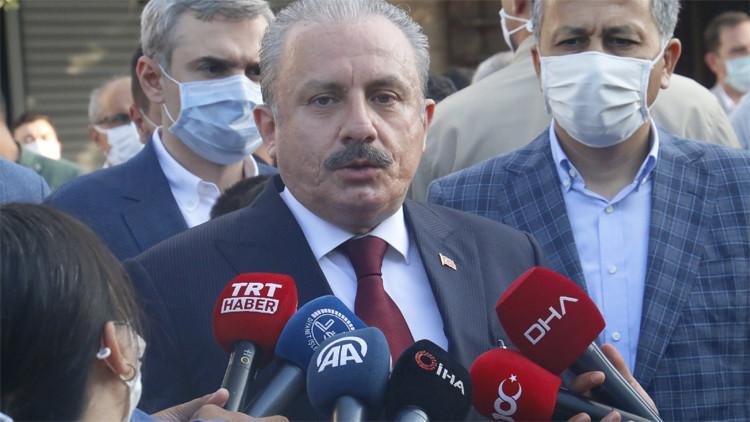 TBMM Başkanı Şentop Bayram Namazı'ndan sonra açıklama yaptı