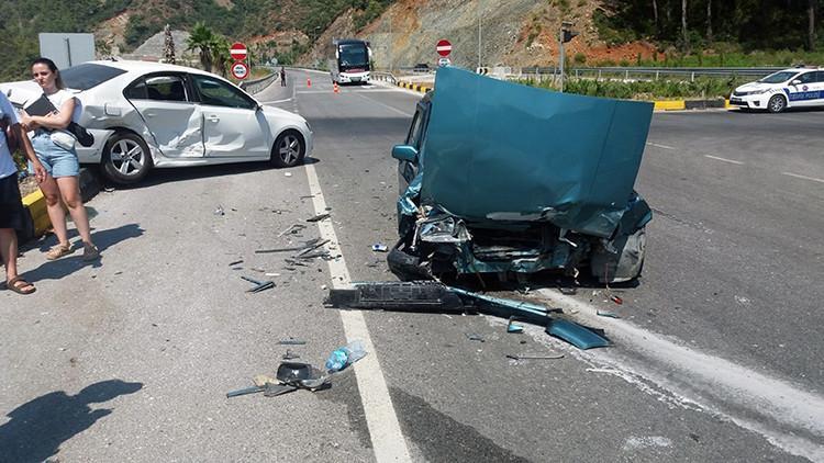 Göcek Tüneli çıkışında kaza: 4 yaralı