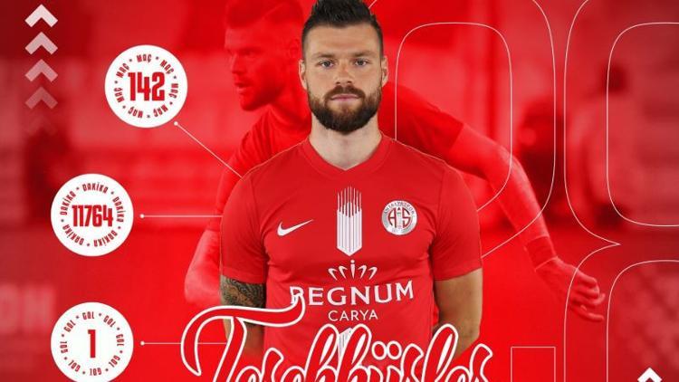 Antalyaspor'dan Sparta Prag'a transfer olan Celustka'dan teşekkür mesajı