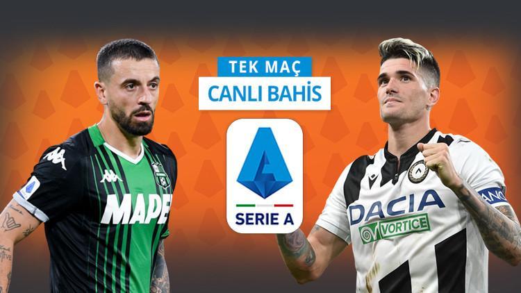 Sassuolo'nun müthiş sezonu Udinese maçıyla bitiyor! Galibiyetlerine iddaa'da...