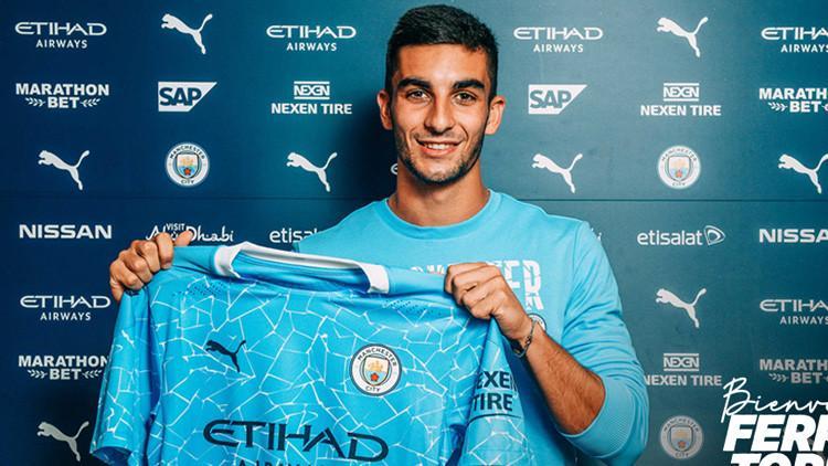 Ferran Torres Manchester City'de!