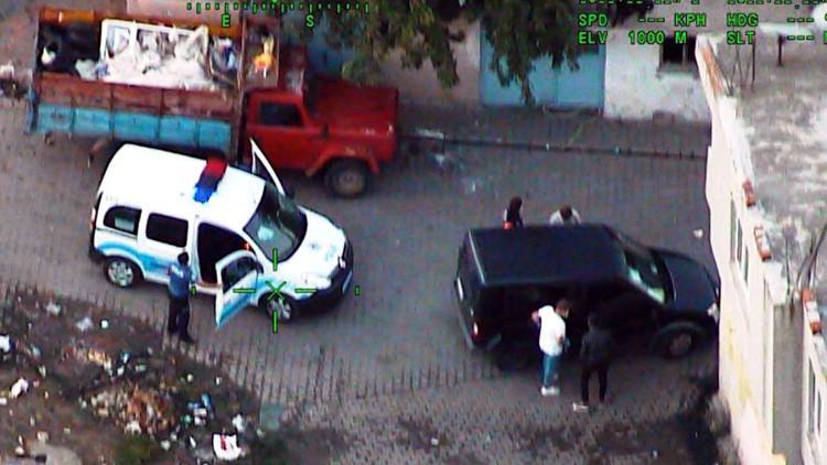Tekirdağ'da polisten hava destekli operasyon: 7 gözaltı