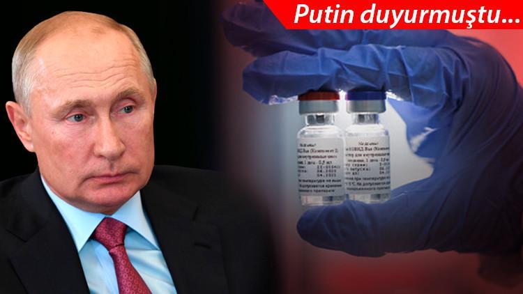 Son dakika haberi: Putin açıkladı, dünya sarsıldı! Koronavirüs aşısında bir ilk