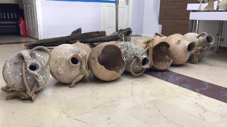 Arnavutköy'deki operasyonda 39 tarihi eser ele geçirildi