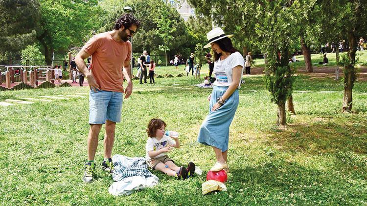 Yeşil alanlara koştuk, parklara açıldık