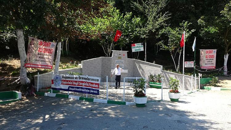 Eyüpsultan'da çeşme hayratının musluk ve aydınlatma lambaları çalındı