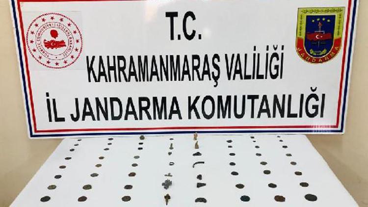 Kahramanmaraş'ta 'tarihi eser' operasyonu: 1 gözaltı